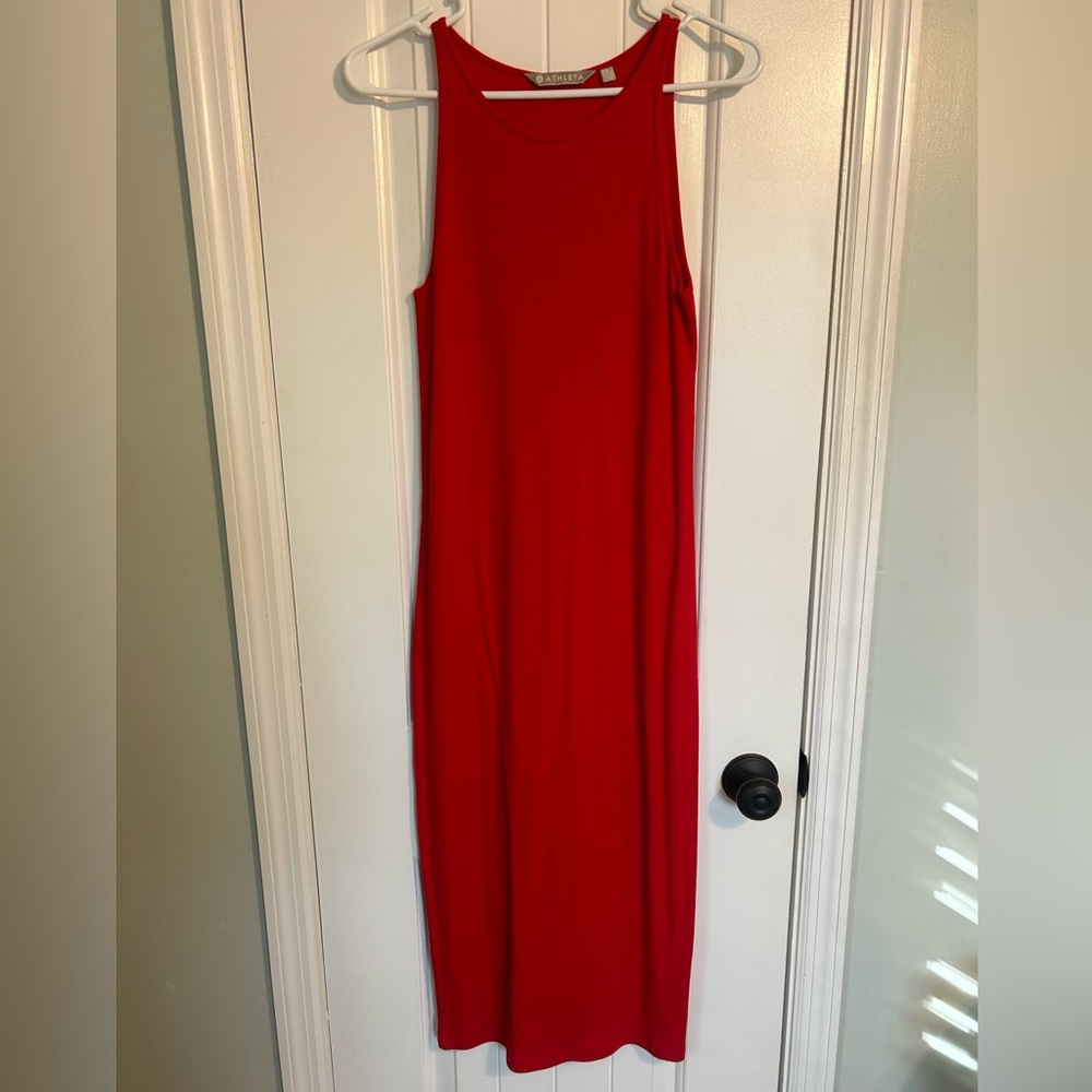Athleta high neck sleeveless dress - Picture 4 of 6